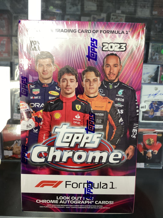 2023 Topps chrome Formula 1 hobby
