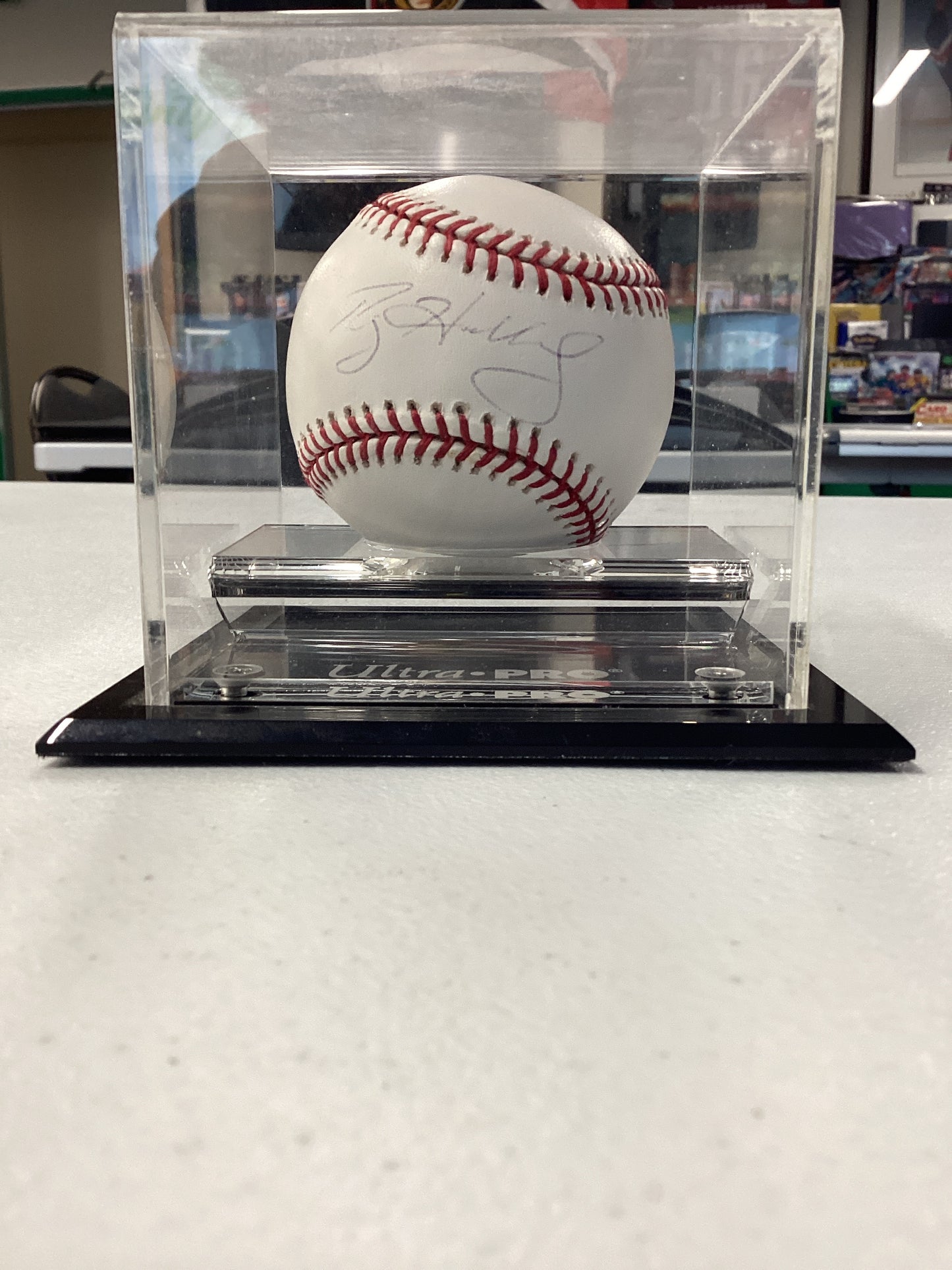 Autographed Baseball of Roy Halladay with PSA C.O.A