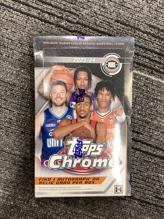 2023-24 Topps Chrome Basketball hobby box