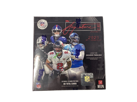Topps Signature Class Football Mega Box