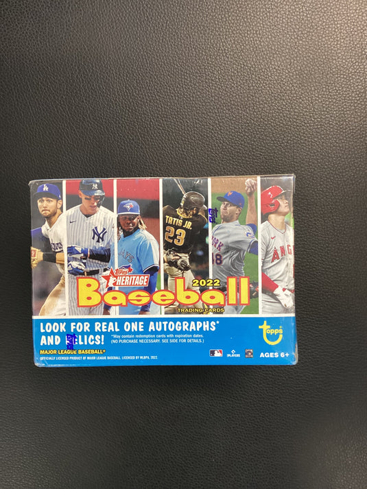 2022 Topps Heritage Baseball Blaster