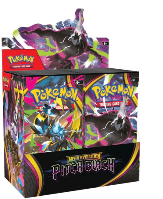 PREORDER Pokémon Pitch black Booster Box  - 1 Per person - excess orders will be cancelled!!! - Available JULY 17, 2026