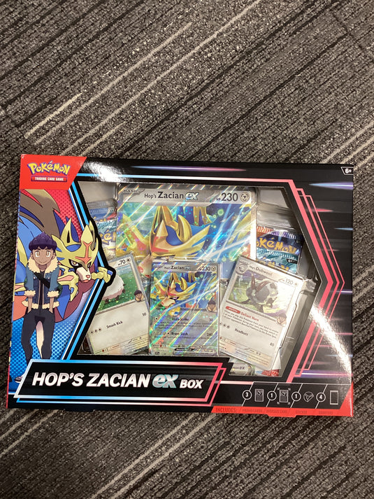Pokémon - Hops zacian ex box