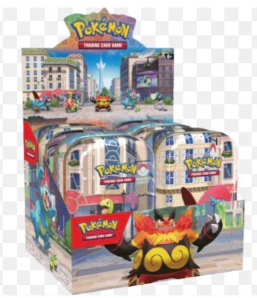 POKEMON ME05 CHAOS RISING mini tin- PRE SALE - available June 5/26 - 1 per person
