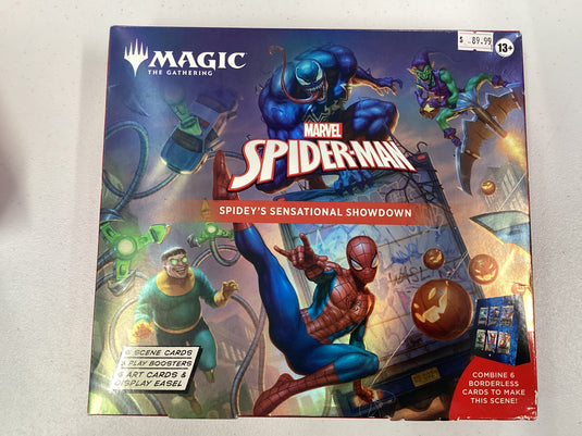2025 magic the gathering  Spider-man scene box