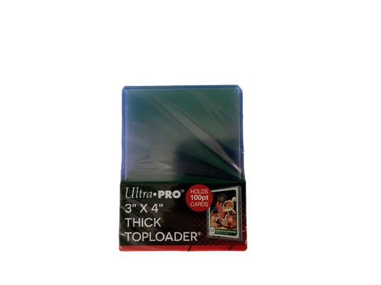 Ultra-Pro Top Loader 3x4 Thick 100pt