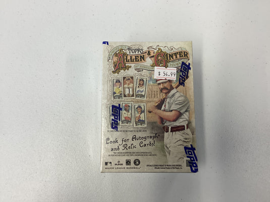 2025 Topps Allen and Ginter Blaster Baseball Box