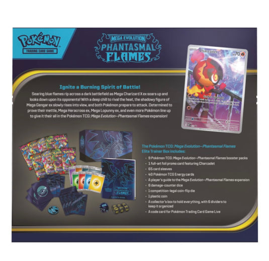 POKEMON ME02 PHANTASMAL FLAMES ELITE TRAINER BOX