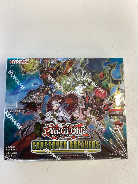 Yugioh crossover breakers 25th booster box