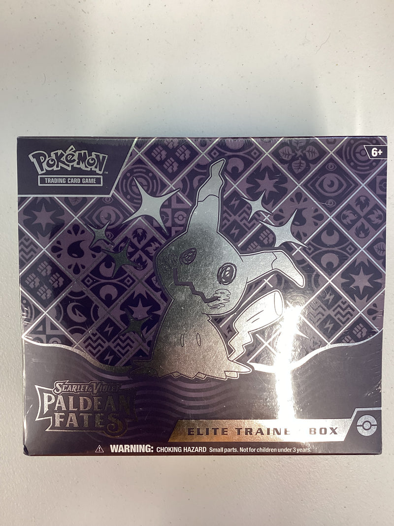 Load image into Gallery viewer, Pokémon Paldean Fates ETB Pokémon center
