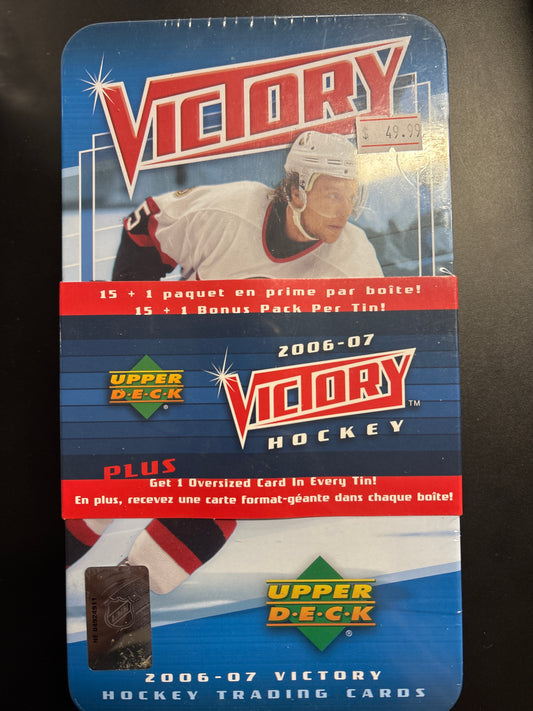 2006-2007 Upper Deck Victory Hockey Tin