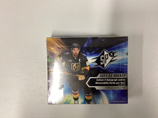 2021-22 UD SPX Hobby Box