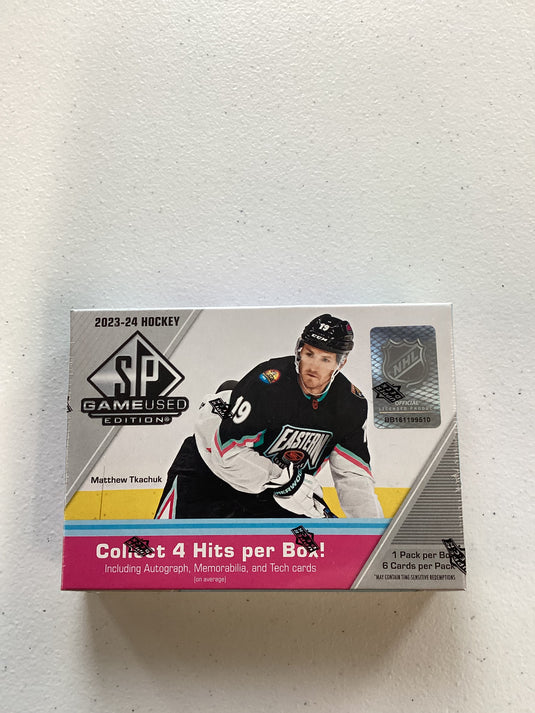 23-24 SP Game Used Hockey Hobby Box