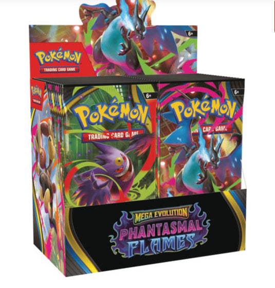 POKEMON ME02 PHANTASMAL FLAMES BOOSTER DISPLAY