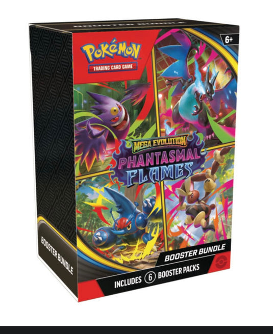POKEMON ME02 PHANTASMAL FLAMES BOOSTER BUNDLE
