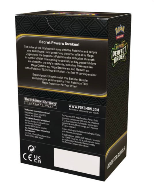 POKEMON ME03 PERFECT ORDER booster bundle