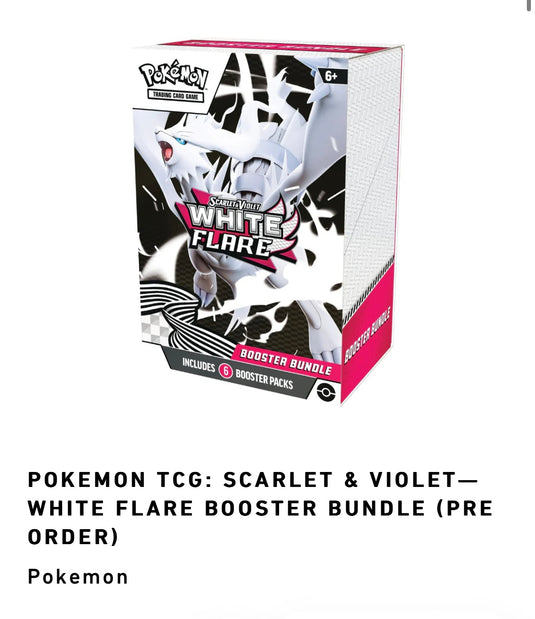 Pokémon WHITE FLARE Booster Bundle Box