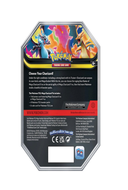 POKEMON ME02.5 ASCENDED HEROES CHARIZARD TIN