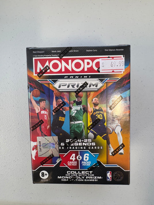 24-25 Monopoly Basketball prizm blaster box