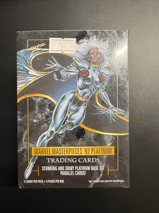 2024 Marvel Masterpieces ‘92 Platinum Blaster Box