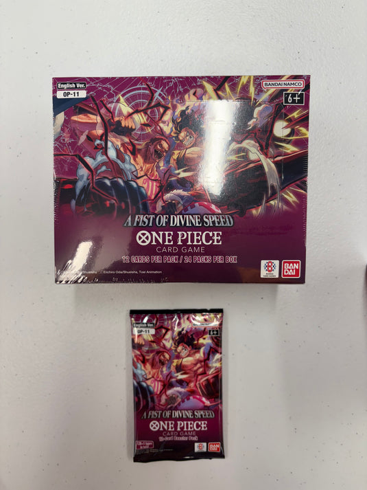 One piece A Fist of Divine Speed op-11 pack