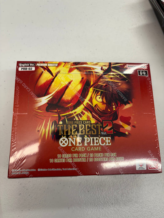 One Piece - THE BEST v2 Booster box PRB-02