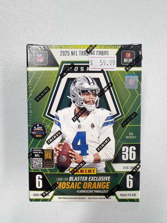 2025 mosaic football blaster box