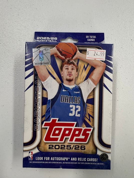 25-26 Topps Basketball hanger box