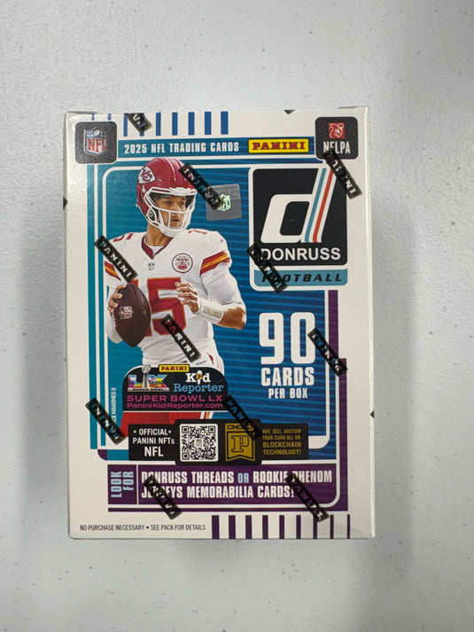 2025 Panini Donruss Football blaster Box