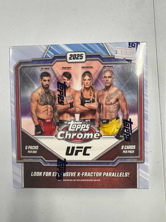 2025 UFC Topps Chrome Mega Box