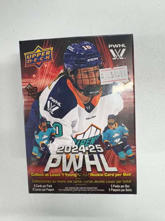 Upper Deck 24-25 PWHL Hockey Blaster Box