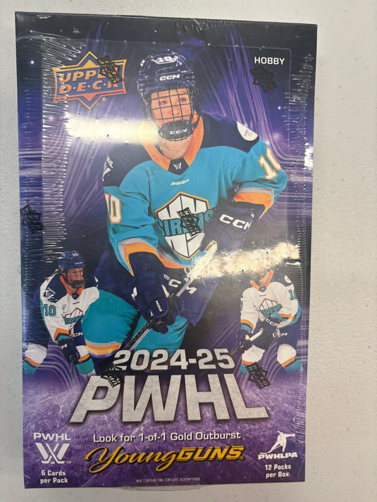 25 Upper Deck PWHL Hockey Hobby Box