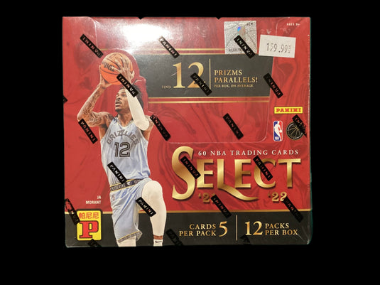 2021-22 Panini Select Basketball box