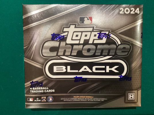 2024 Topps Chrome Black Baseball box