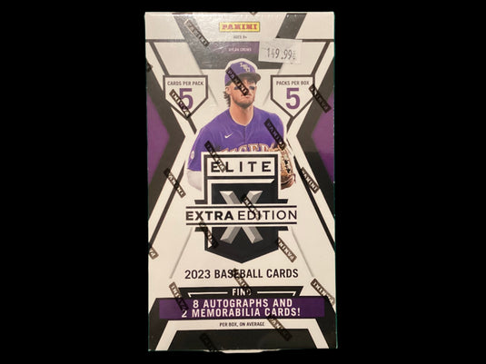 2023 Elite Extra Edition Baseball box