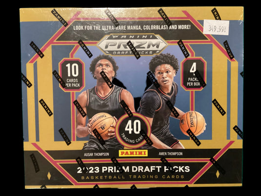 2023 Panini Prizm Draft Picks Basketball box
