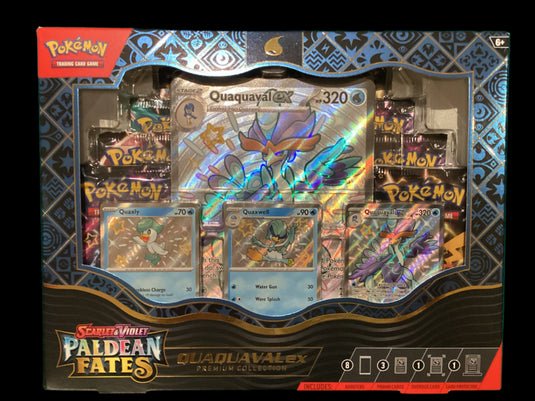 Pokémon Paldean Fates Quaquaval EX premium Collection