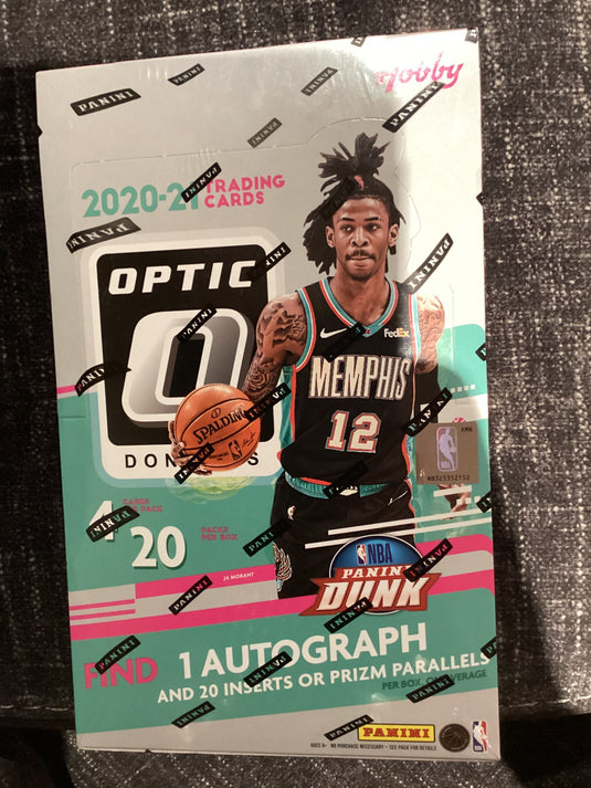 2020-21 Donruss Optic Basketball hobby box