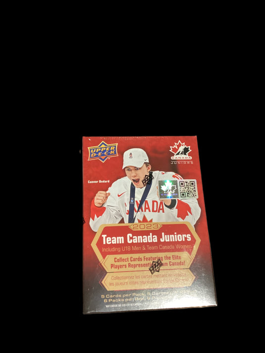 2023 Upper Deck Team Canada Juniors blaster box