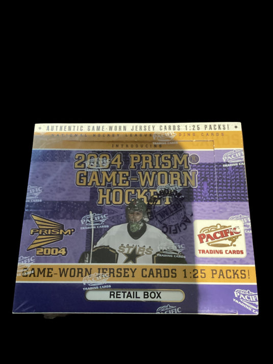 2004 Prism Game-Worn Hockey Packs