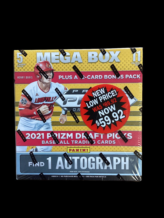2021 Prizm Draft Picks Baseball Mega Box