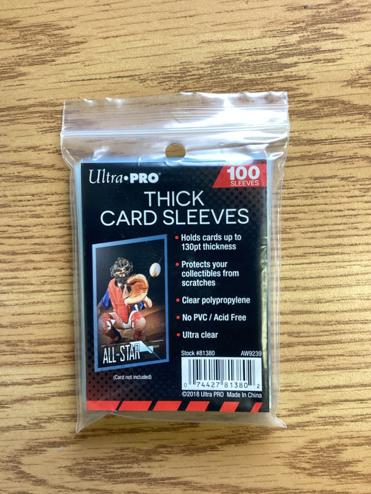 Ultra Pro thick Card Sleeves 100 pack