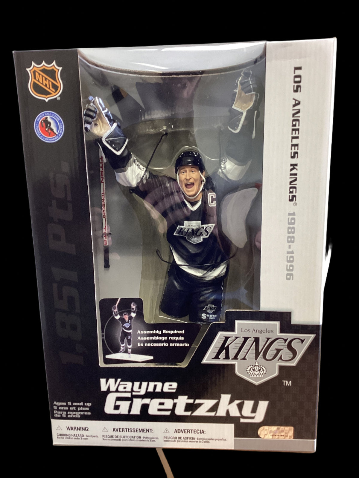 Wayne Gretzky 12" Standing Figure - Los Angeles Kings 1988-1996