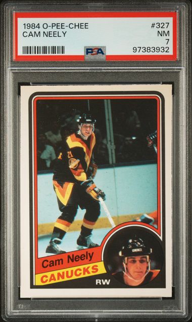 1984 O-Pee-Chee Cam Neely | PSA 7
