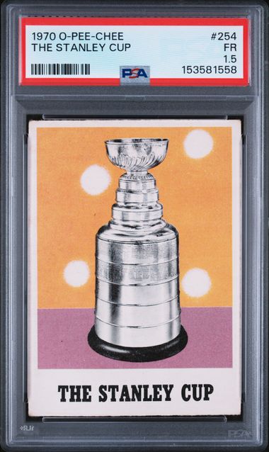 1970 O-Pee-Chee The Stanley Cup | PSA 1.5 | POP 1