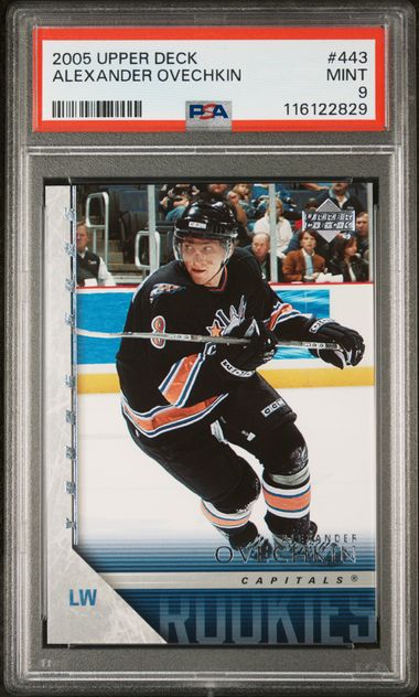 2005 Upper Deck Alexander Ovechkin | PSA 9