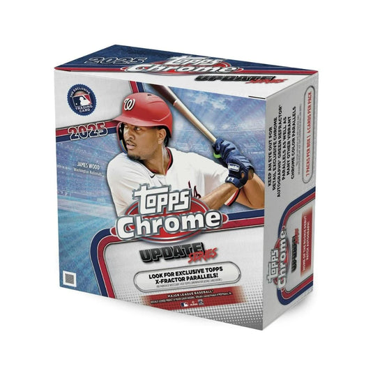 2025 Topps Chrome Baseball Update Series Mega Box