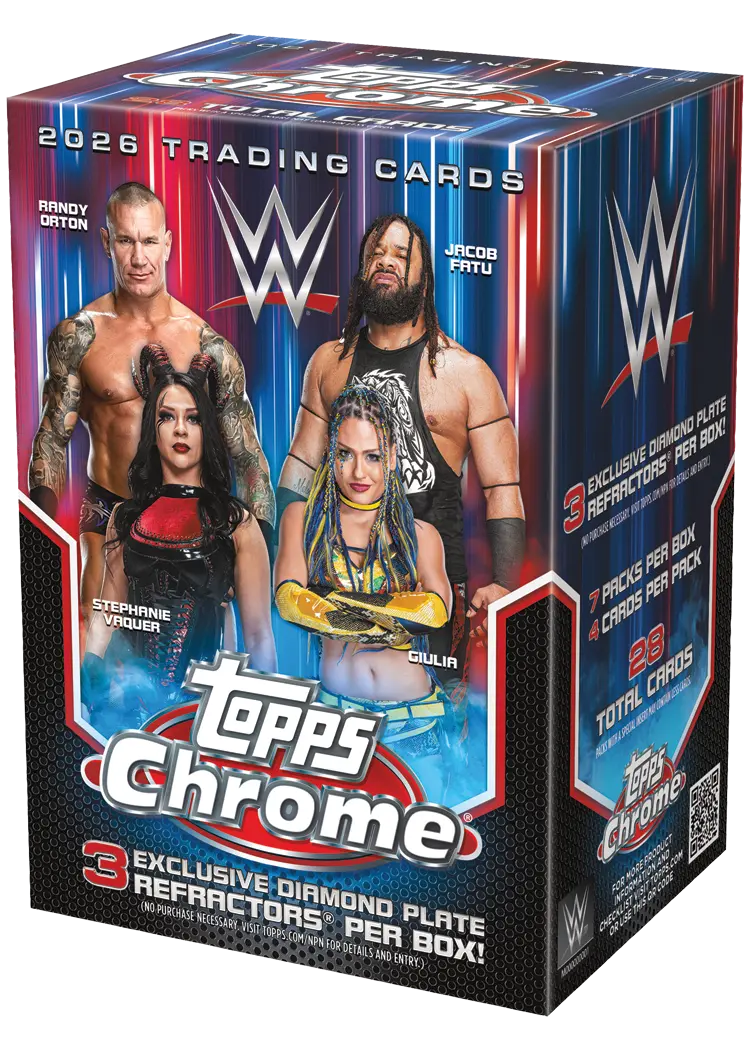 2026 WWE Topps Chrome Blaster Box