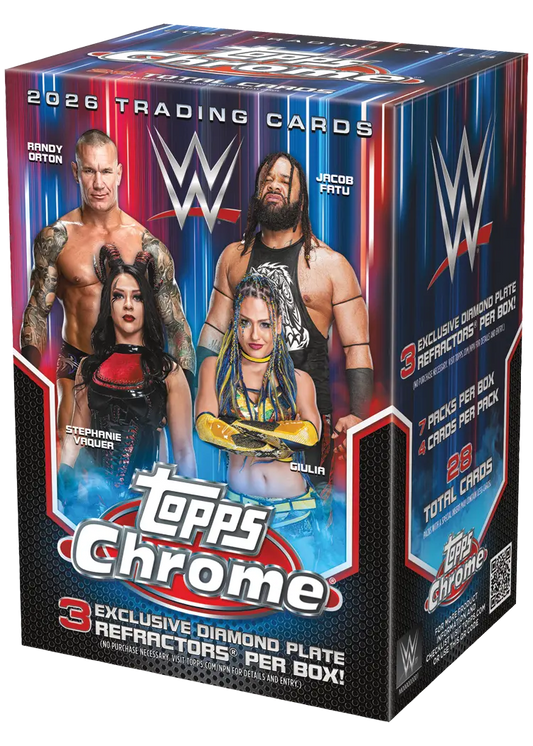 2026 WWE Topps Chrome Blaster Box