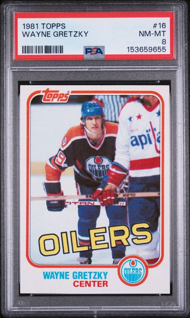 1981 Topps Wayne Gretzky | PSA 8